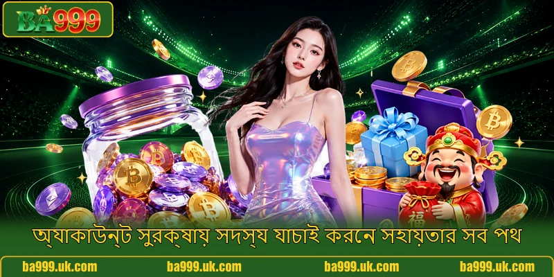 অ্যাকাউন্ট সুরক্ষায় সদস্য যাচাই করেন সহায়তার সব পথ