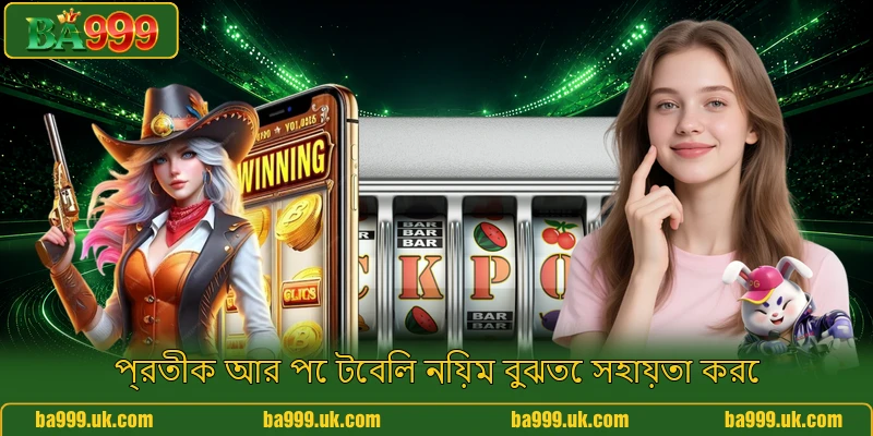 প্রতীক আর পে টেবিল নিয়ম বুঝতে সহায়তা করে