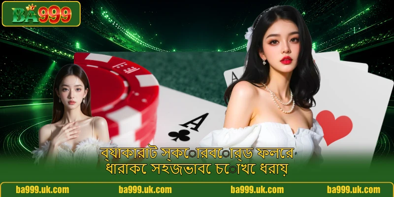 ব্যাকারাট স্কোরবোর্ড ফলের ধারাকে সহজভাবে চোখে ধরায় ব্যাকারাট স্কোরবোর্ড ফলের ধারাকে সহজভাবে চোখে ধরায়