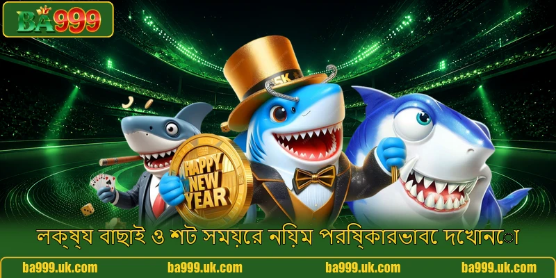 লক্ষ্য বাছাই ও শট সময়ের নিয়ম পরিষ্কারভাবে দেখানো